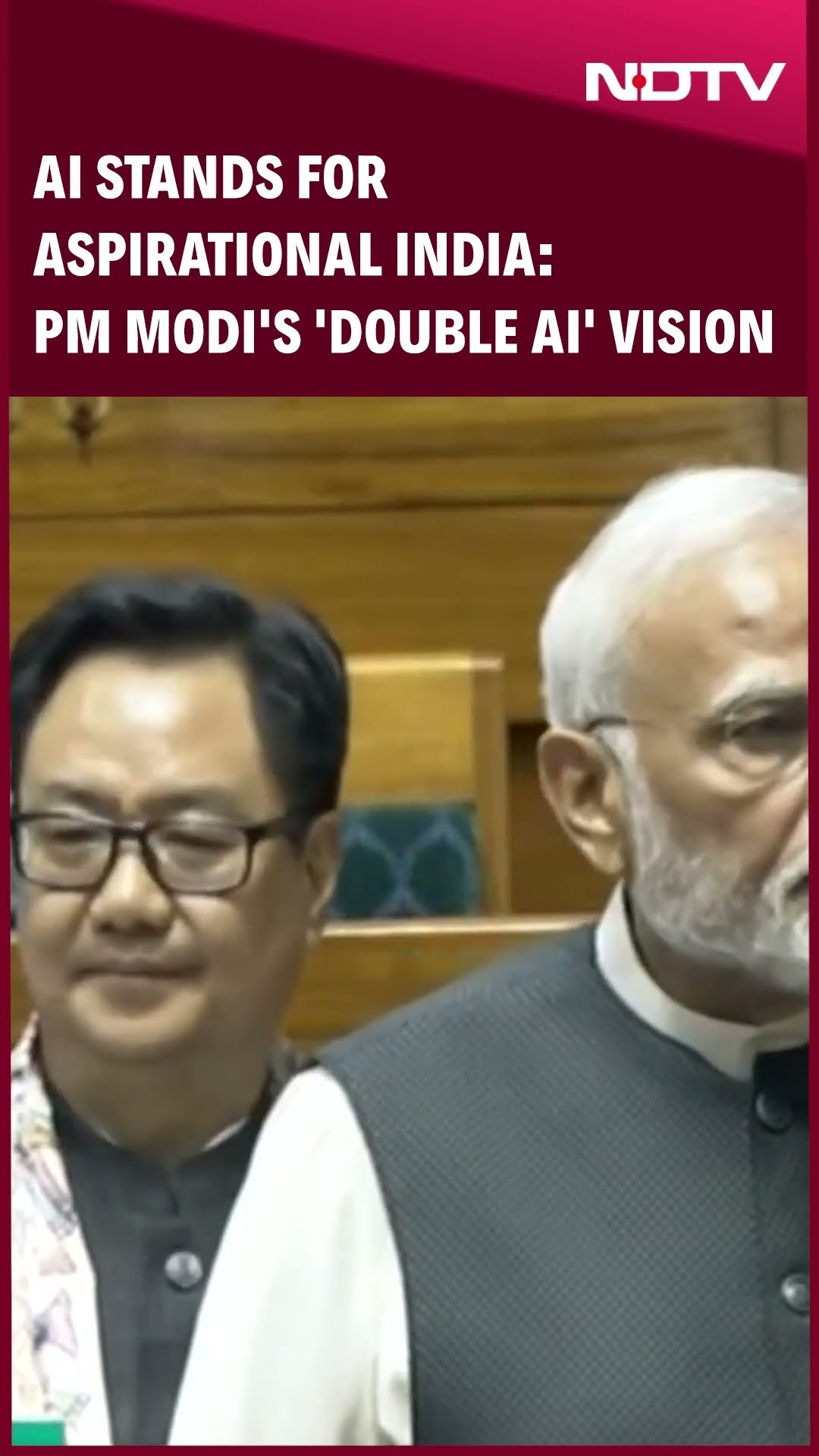 Parliament Session | PM Modi's 'Double AI' Vision: Artificial Intelligence Meets Aspirational India