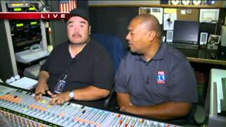 Behind The Scenes with Big Budah at Fox 13: The Audio Booth
