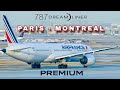 PREMIUM to CANADA Paris Montreal Lounge FULL FLIGHT REPORT mp3