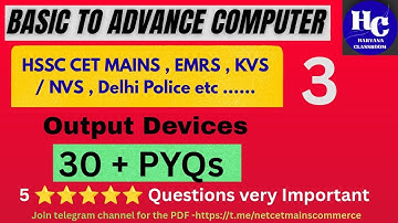 HSSC CET MAINS BASIC TO ADVANCE COMPUTER #cet #kvstgtpgt #cetharyana #hssc #haryanacet #cet2025