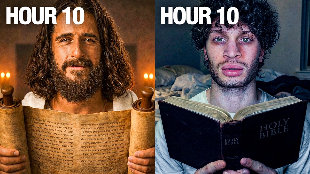 I Tested Jesus' Reading Routine for 7 Days (INSANE)