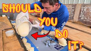 How to Pour Foam around your Fuel Tank the Right Way!