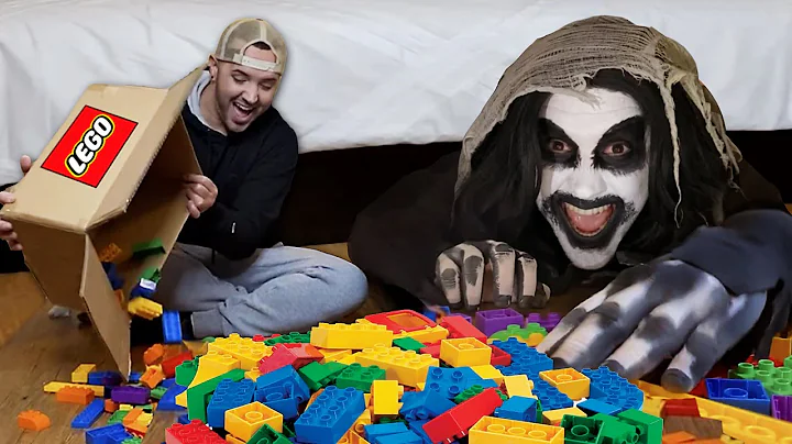 Playing Legos with the Monster under my bed!!!