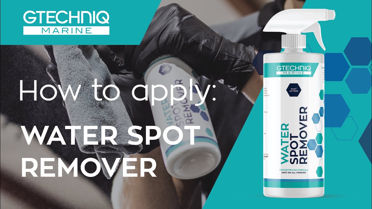 How To: Water Spot Remover