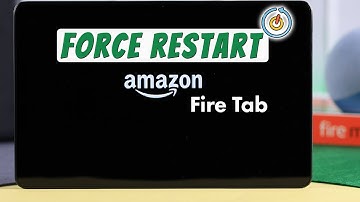 Force Restart Amazon Fire Tablet! [How To]
