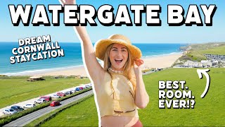 DREAM Staycation at Watergate Bay Hotel! (You'll Want To Visit) Cornwall Vlog