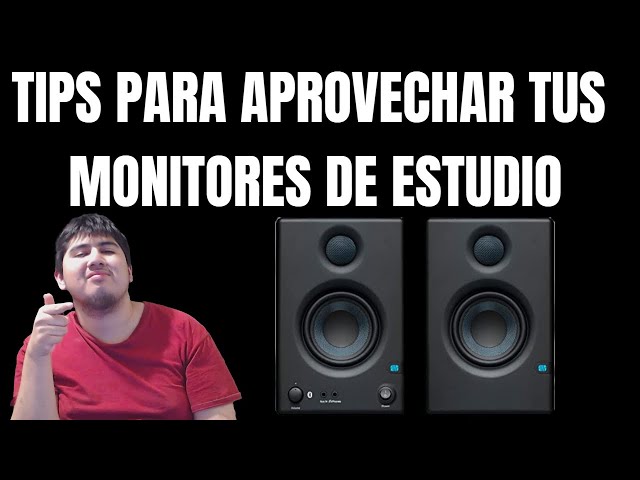 Las 4 claves para colocar tus monitores de estudio correctamente