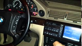 BMW 7.50iL Panic start with engine security code ( e38 , m73 )