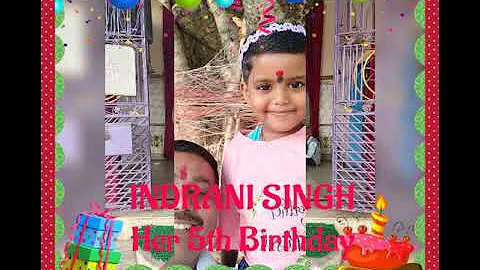 INDRANI SINGH Her 5th Birthday