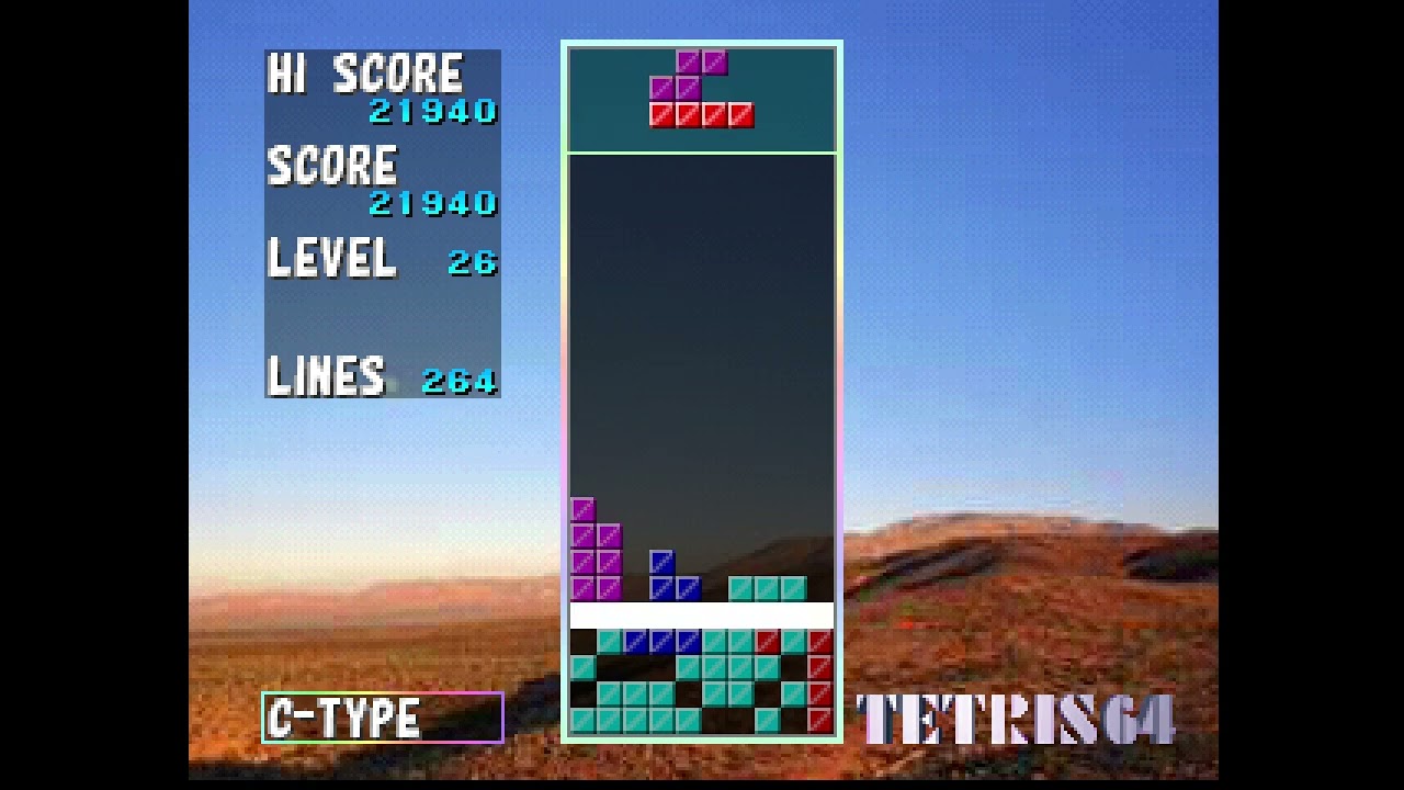 ニンテンドウ64 テトリス64（TETRIS:C-TYPE） - YouTube
