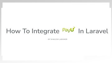 How To Implement PayUMoney  Payment Gateway In Laravel