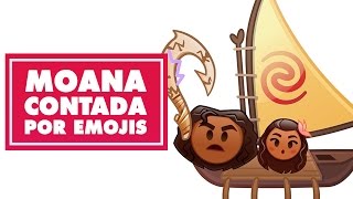 Moana contada por emojis | Oh My Disney