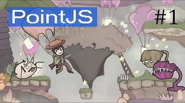 Создание игры Платформер на Российском игровом движке PointJS IDE / Урок #1 – Карта уровня игры