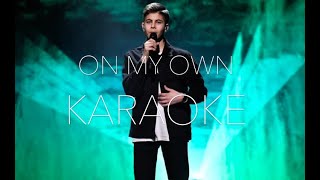 Bishara - On My Own Karaoke Instrumental (Melodifestivalen 2019)