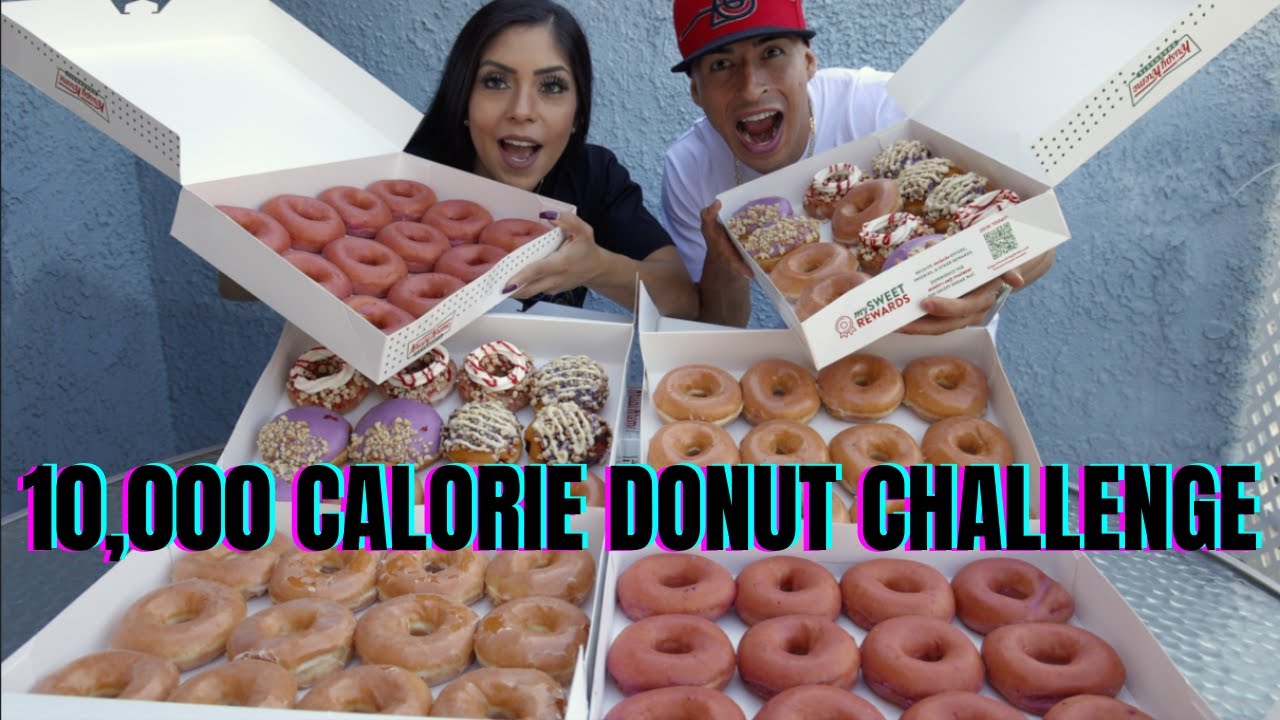 Wicked Cheat Day | The 10,000 Calorie Dompierre Donut Challenge ...