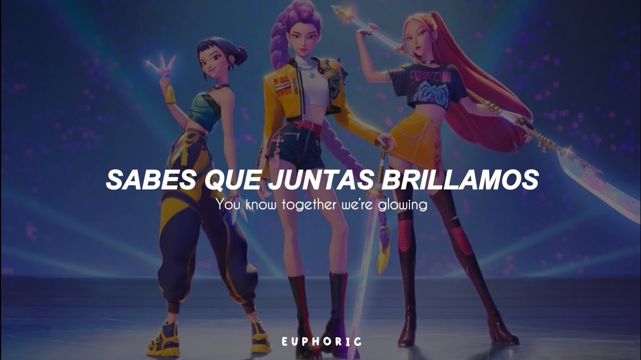 Huntrix - GOLDEN [Sub. Español + Lyrics] || Kpop Demon Hunters - YouTube