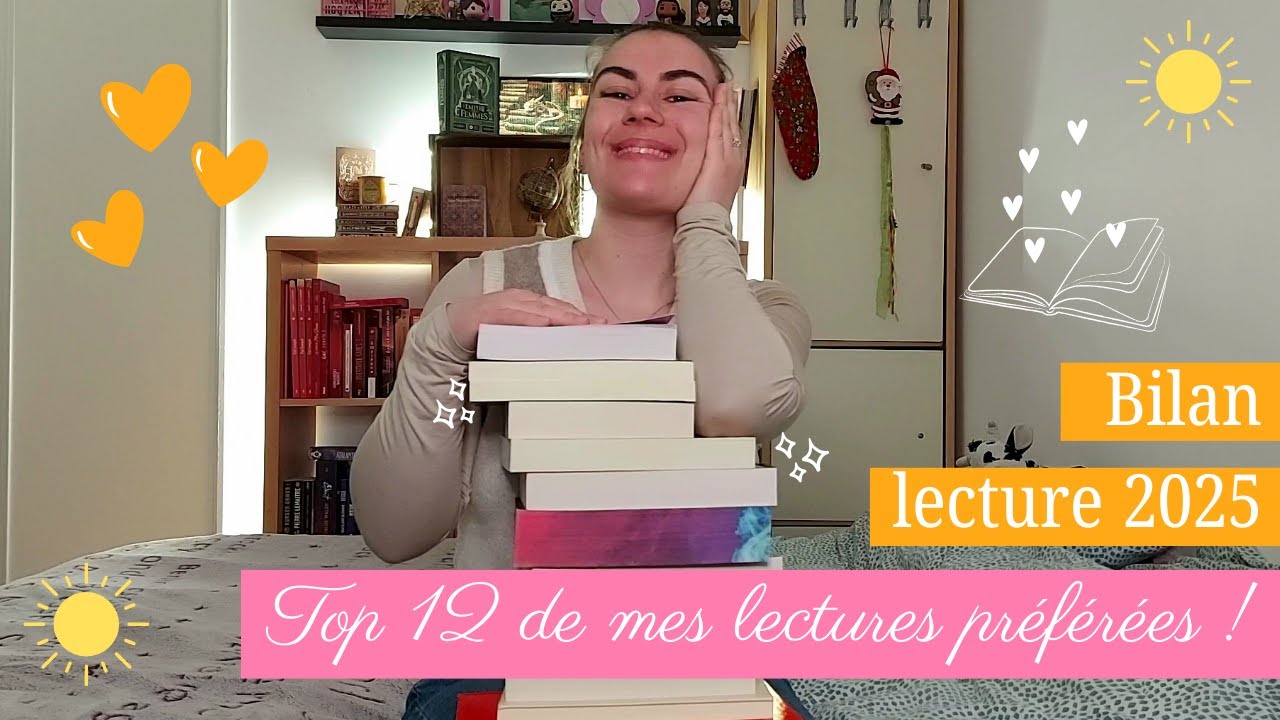Top 12 de mes lectures de 2025 ! 🌞♥️