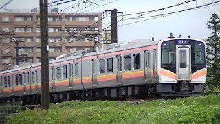 E129系B4+A13編成　信越本線上り424M