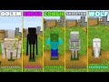 Minecraft HOW to play ZOMBIE ENDERMAN CREEPER GOLEM ALL EPISODE in Minecraft NOOB VS PRO ANIMATION