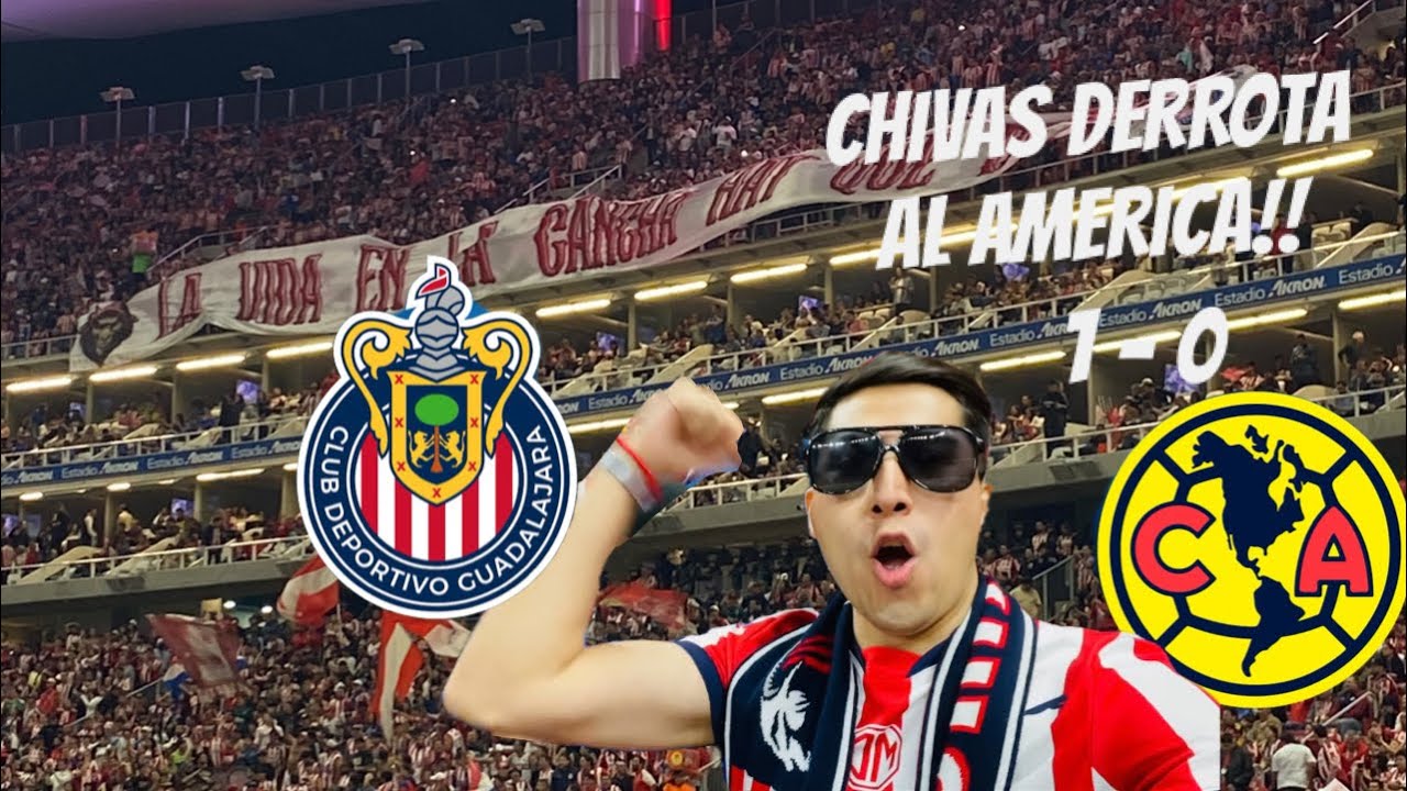 CHIVAS VS AMERICA 1-0 J6 || Chivas derrota al America y La hormiga les mete gol en casa