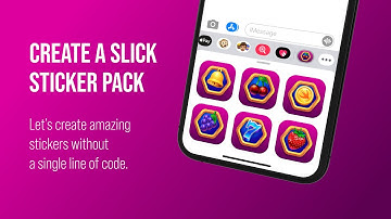How to create a Sticker Pack iOS Messages App extension in Xcode without coding in Swift and SwiftUI