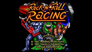 SNES Longplay [179] Rock n Roll Racing (US)