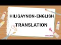 35 common hiligaynon ilonggo phrases learn hiligaynonshinnykor tutorial