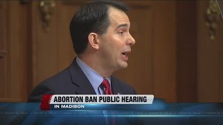 Walker backs 20-week abortion ban regardless of exemptions