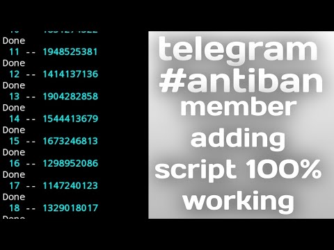[2022] How To Use Thanos Member Adding Script ⚡️ || Termux Member Adding Video Tutorial 💯