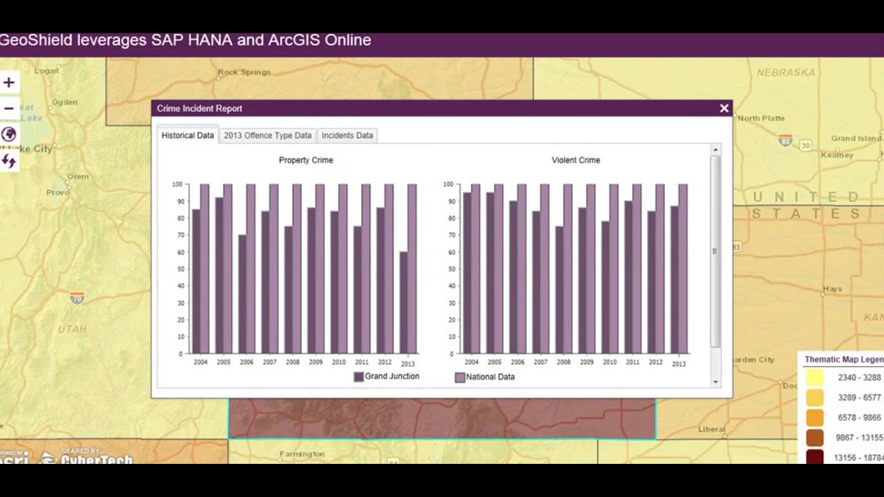 GeoShield Leverages SAP HANA and ArcGIS online