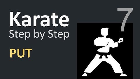 Karate Beginner Tutorials 7 | PUT API Demo