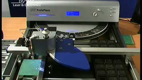 LPKF ProtoPlace semi automatic pick & place system