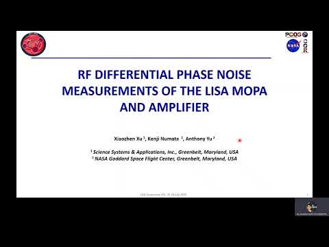 RF differential phase measurements of the LISA fiber amplifier