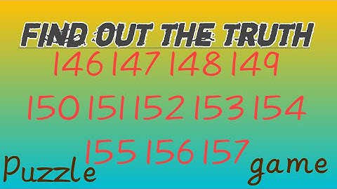 Find out the truth 146 147 148 149 150 151 152 153 154 155 156 157 #puzzle @pkshorts456