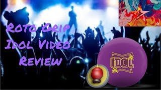 ROTOGRIP ＩＤＯＬ Roto Grip Idol Purple Overseas Bowling Ball + FREE SHIPPING