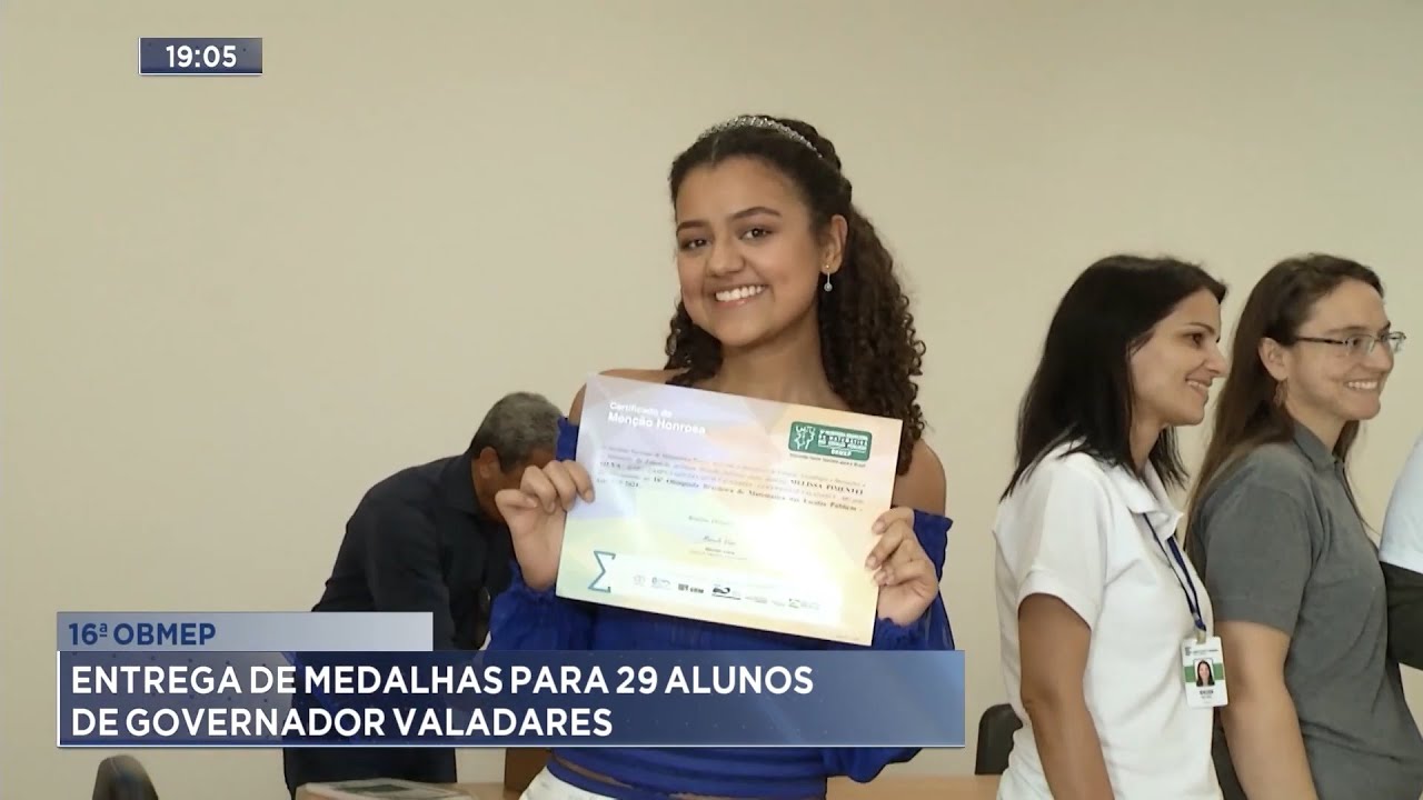 Vértice conquista medalhas e menções honrosas na OBMEP 2021