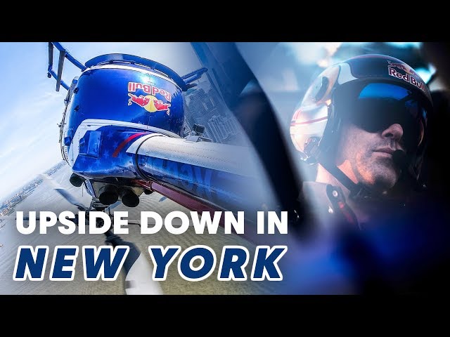 Flying a Helicopter INVERTED over New York City