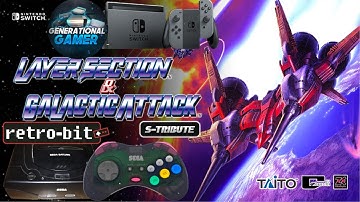 Layer Section & Galactic Attack S-Tribute on Nintendo Switch (Sega Saturn Experience)