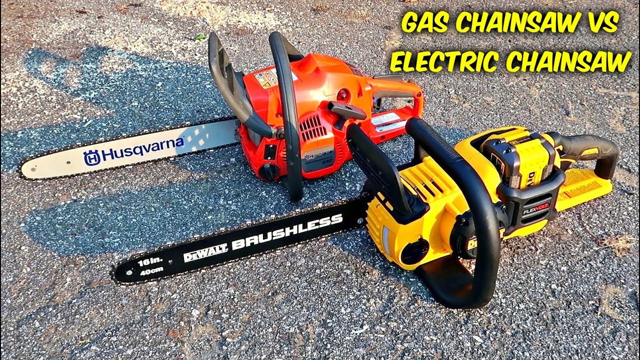 Petrol vs Electric Chainsaws: Which Should You Buy? – GYC