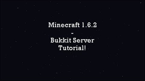Minecraft How To! - How To Make A Minecraft 1.6.2/1.6.4 Bukkit Server + Port Fowarding! No hamachi!
