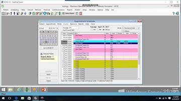 Intergy Appointment Scheduler Module Training