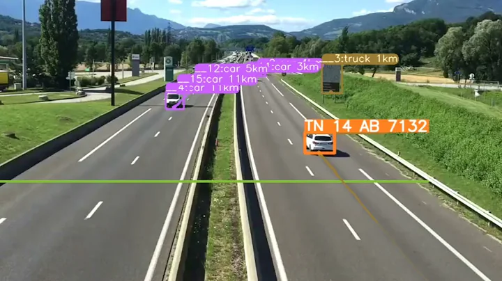 Vehicle Speed Detection using YOLO and Python | Real-time Traffic Monitoring Demo | Para Projects