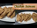 Delicious chicken samosa recipe  quick  easy chicken samosa  shaz ki duniya  my cooking 