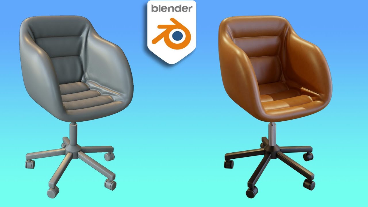 Modeling A Chair Blender 3.6 Tutorial YouTube
