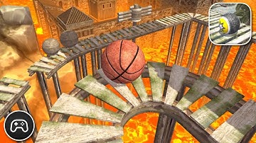 Rollance: Adventure Balls - Gameplay Walkthrough Part 5 - Basic Game Level 17-18 (iOS, Android)