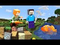 Обзор игры - Как сделать в Майнкрафте Аквариум и Ферму! - Стив Minecraft Lego в Майнкрафт видео