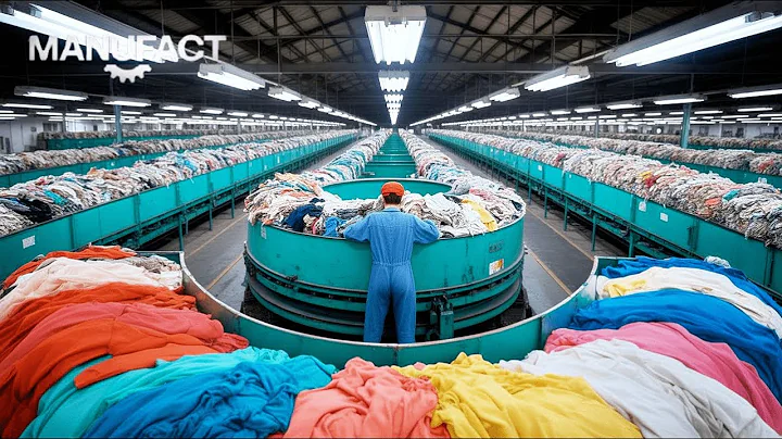 How Millions Of Old Clothes Are Recycled Every Day – Inside Clothing Recycling Mega Factor