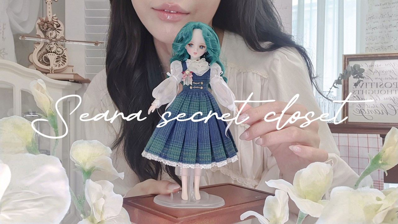 🌊Making Calm & Elegant Doll Clothes✨｜From Costume Design to