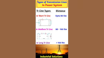 Types of Transmission Lines in Power system । Difference between Transmission Lines.
