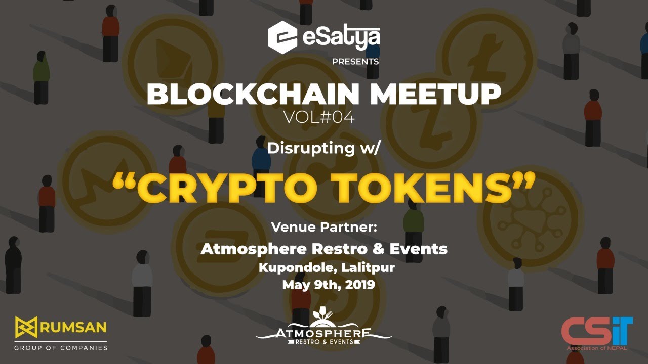 Blockchain Meetup Vol#04 - Disrupting w/ Crypto Token - YouTube